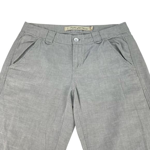 ANTHROPOLOGIE Daughters of the Liberation 4 Linen Women's Wide Leg Trousers - Picture 4 of 12